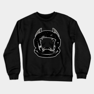 Astronaut Pitbull Crewneck Sweatshirt